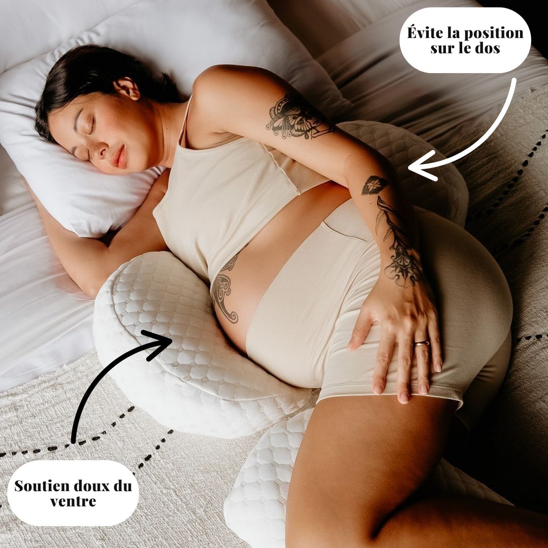 Cocon'Mum | Coussin de grossesse à mémoire de forme
