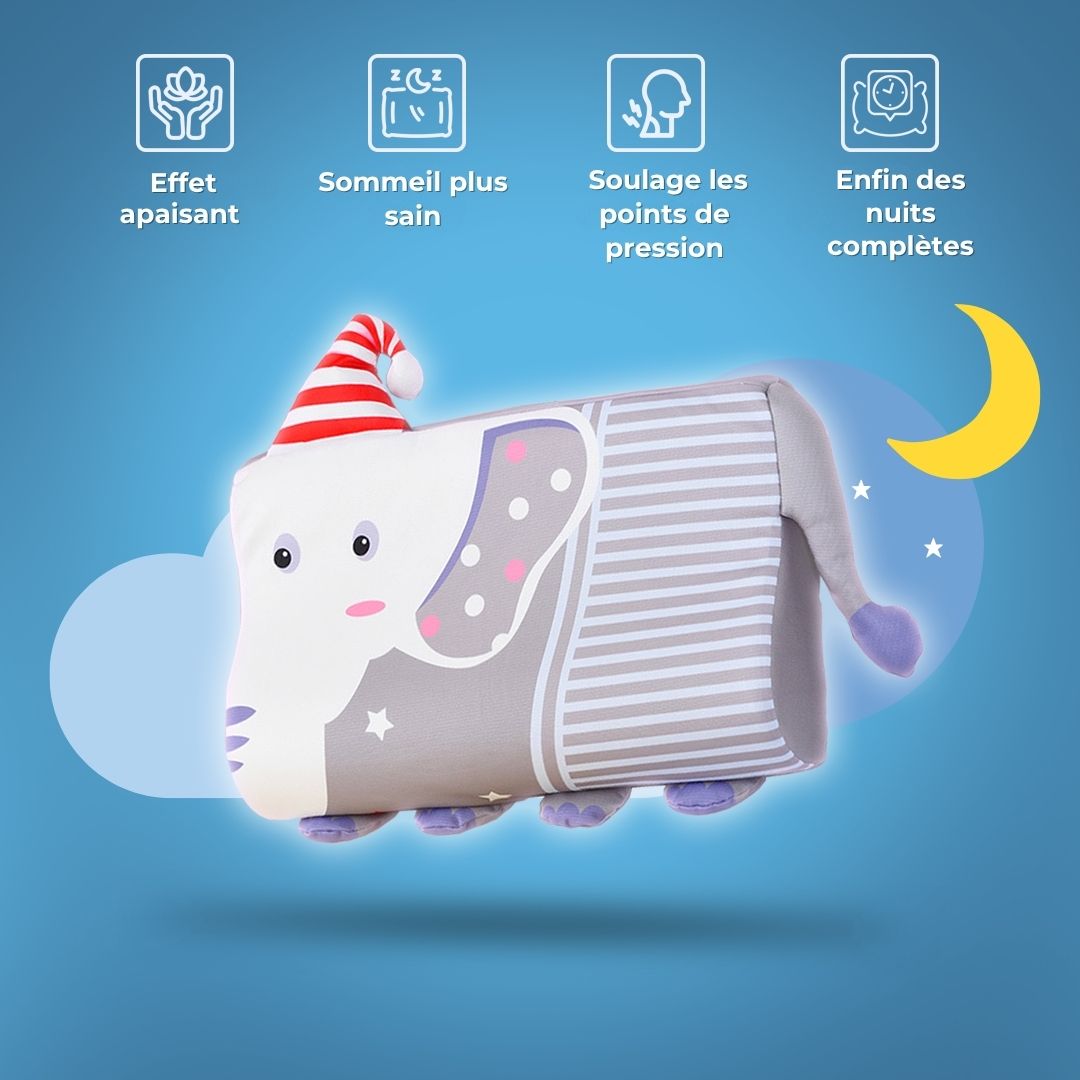 Oreiller Apaisant Enfant | Pour un Sommeil Calme