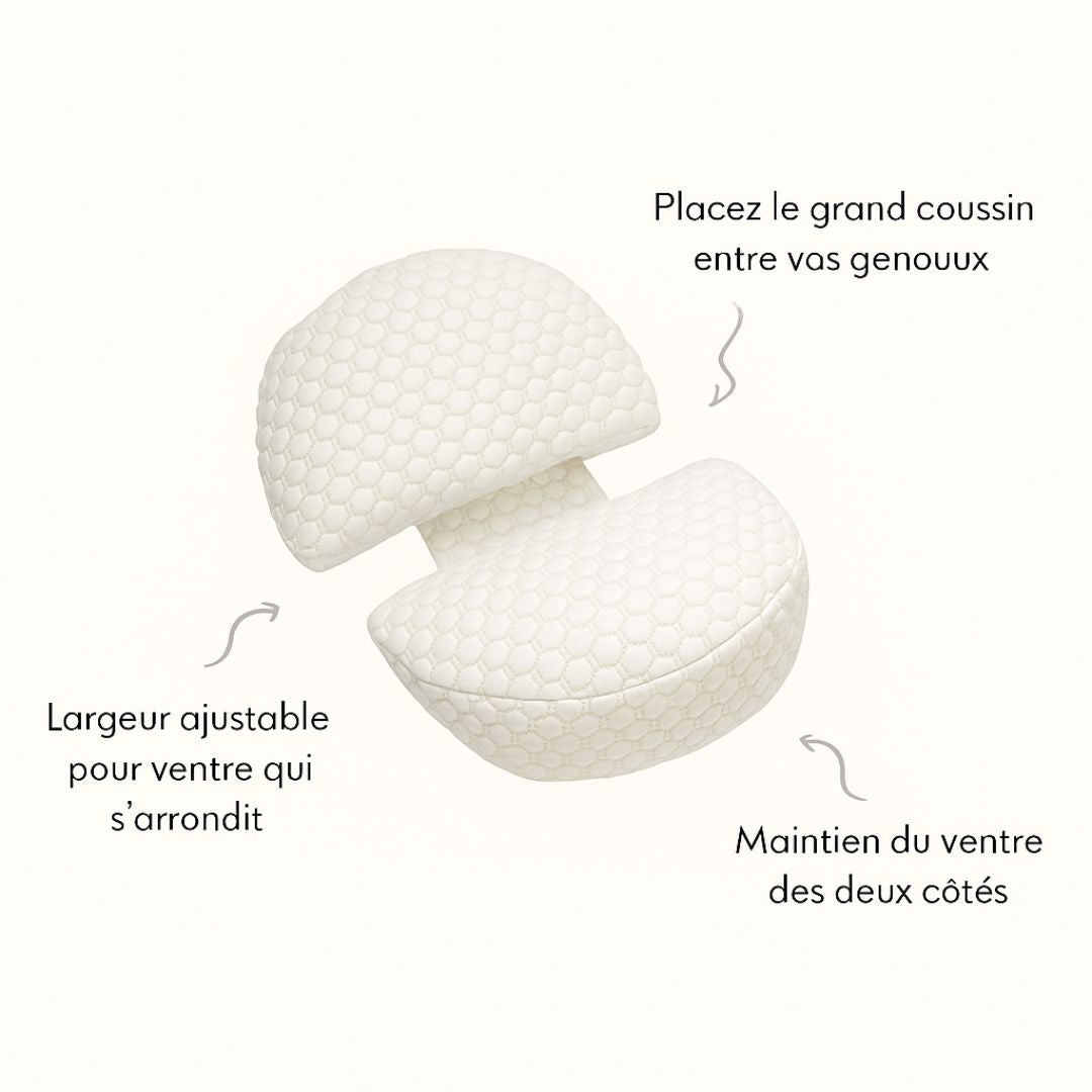 Cocon'Mum | Coussin de grossesse à mémoire de forme