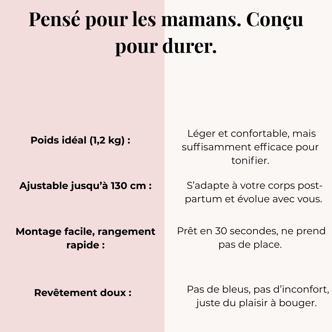 MamaHoop™ |  Le Hula Hoop post-partum doux & puissant