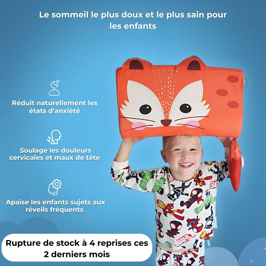 Oreiller Apaisant Enfant | Pour un Sommeil Calme