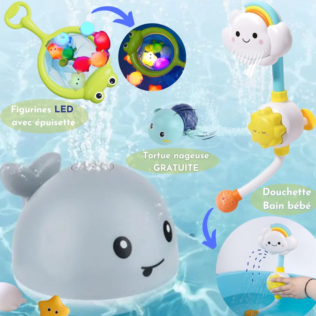 MarinaSplash™ | Jouet d'Éveil Aquatique - Bambino