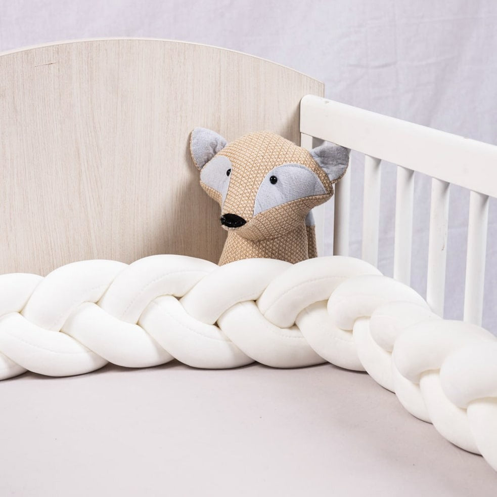 Tresse de Lit Bébé | Sublimeo Blanc