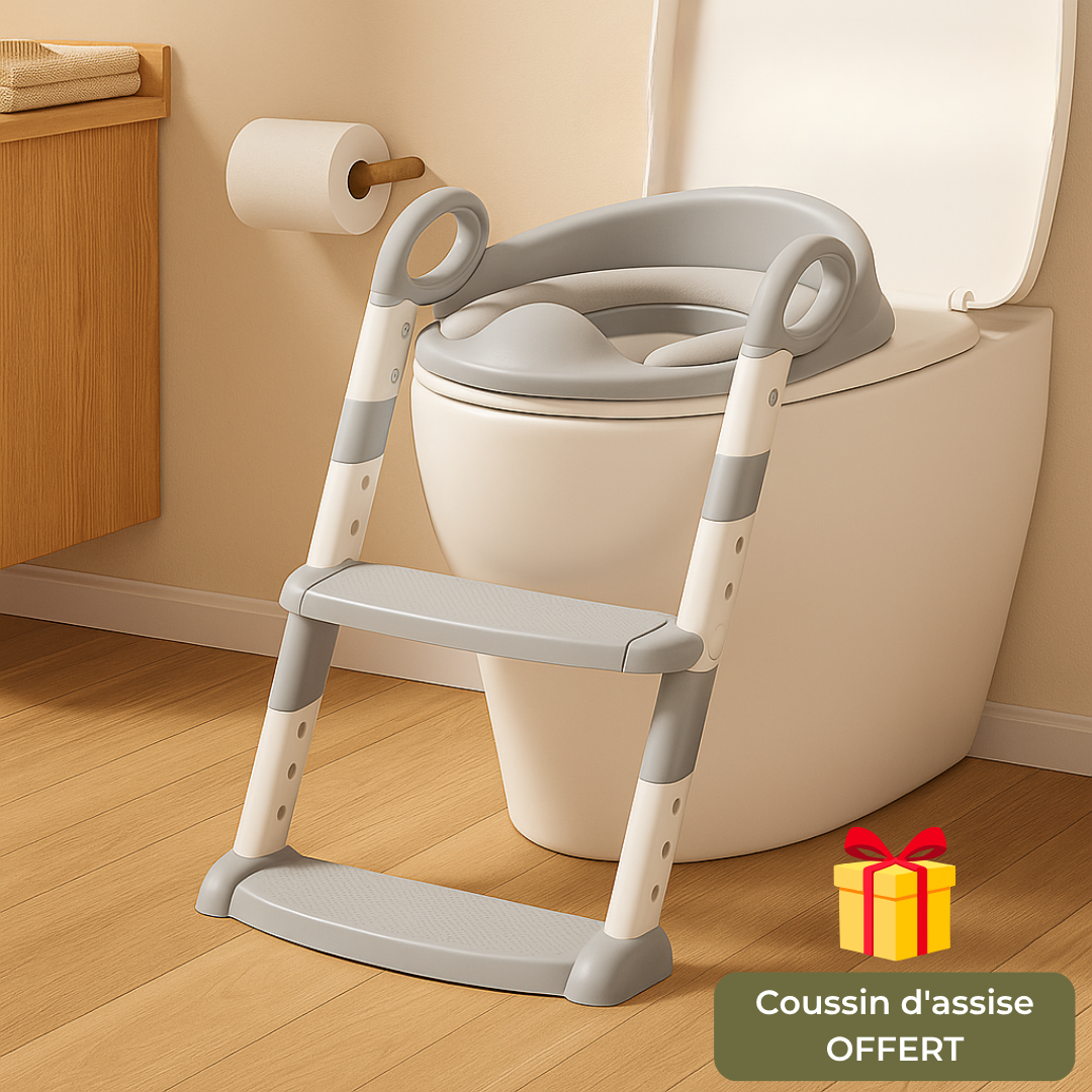 Réducteur toilette enfant avec marche