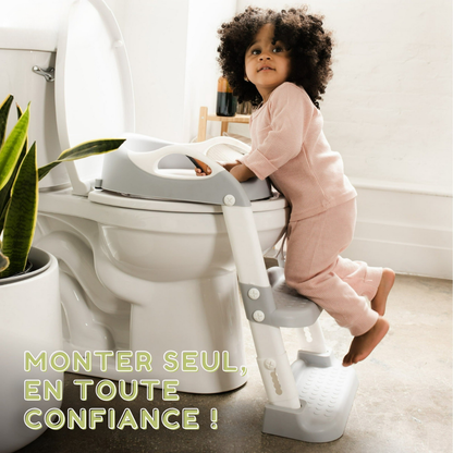 Réducteur toilette enfant avec marche