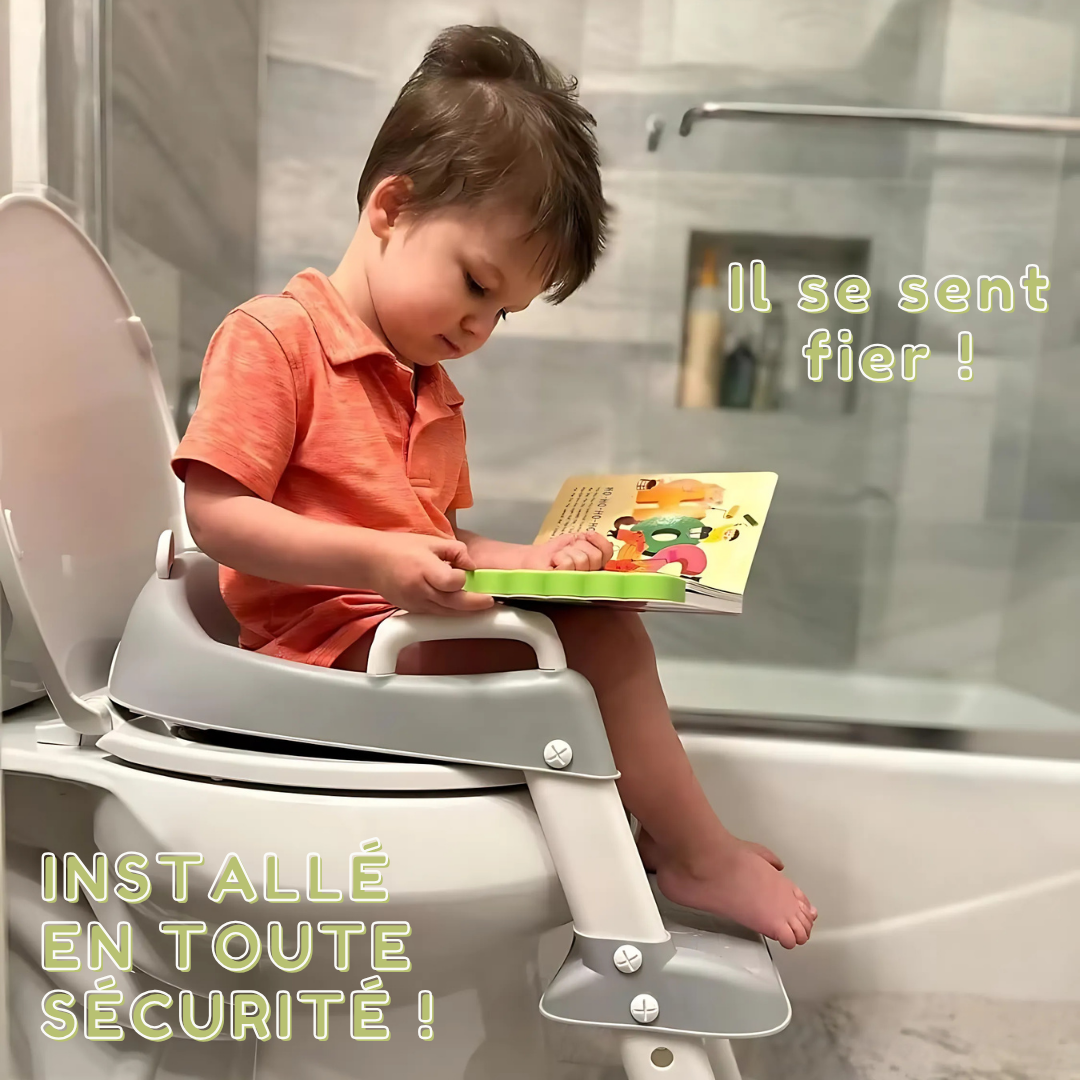 Réducteur toilette enfant avec marche