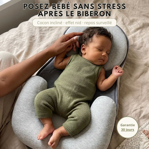 Cocon Incliné Bébé | Confort Après-Biberon