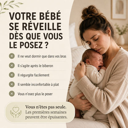 Cocon Incliné Bébé | Confort Après-Biberon