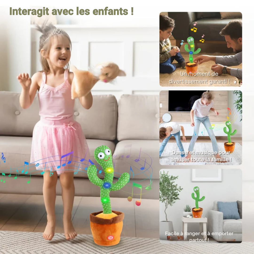 Arthur le Cactus | Le Jouet Magique Qui Fait Parler et Danser Bébé !