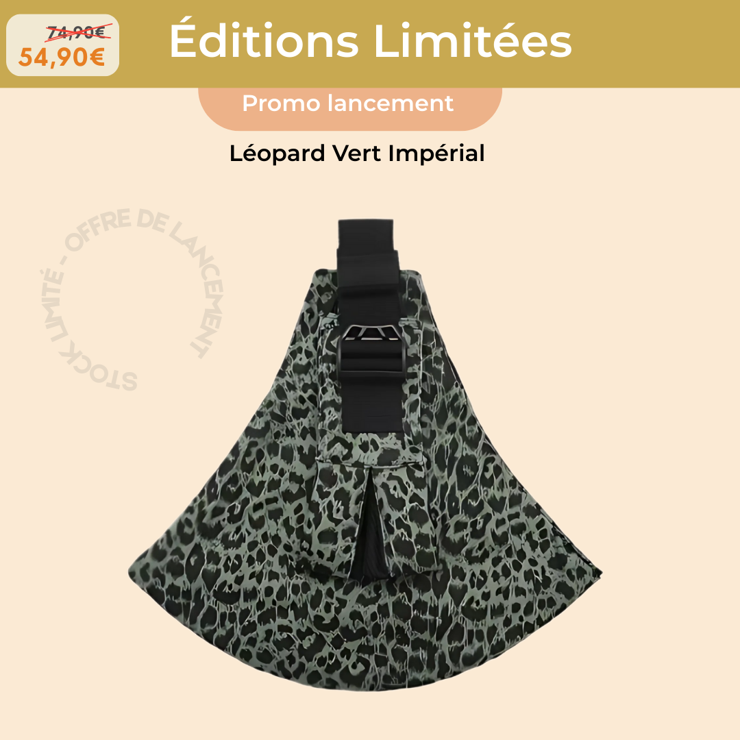 Porte-bébé d’appoint | le + rapide & confortable du marché