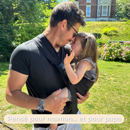 Porte-bébé d’appoint | le + rapide & confortable du marché
