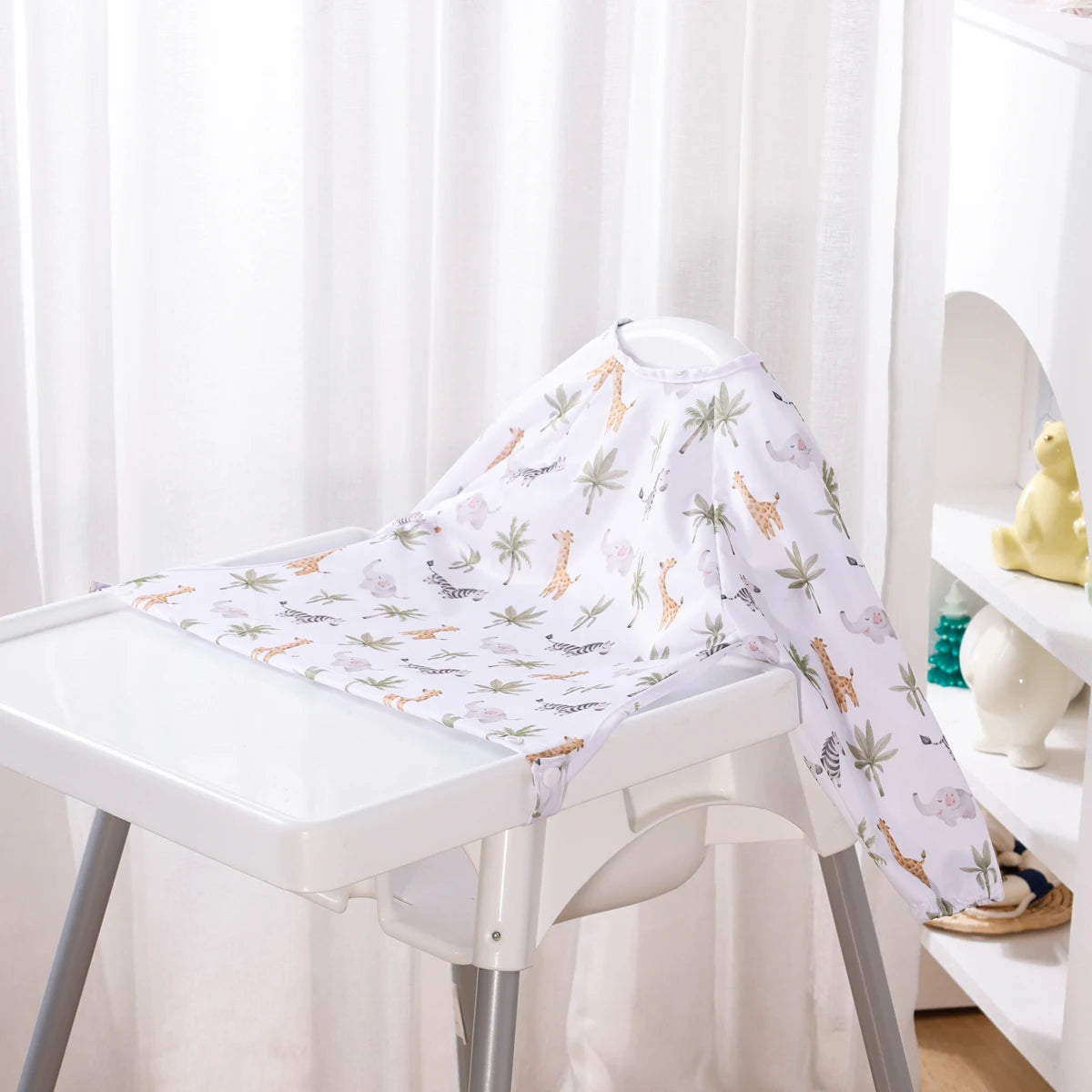 BabyMiam™ | Bavoir Tablier Manches Longues 0 Dégât