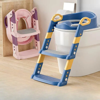 Réducteur toilette enfant avec marche
