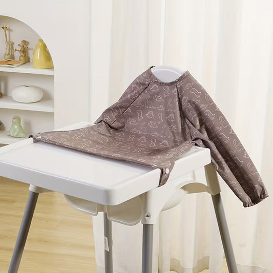 BabyMiam™ | Bavoir Tablier Manches Longues 0 Dégât