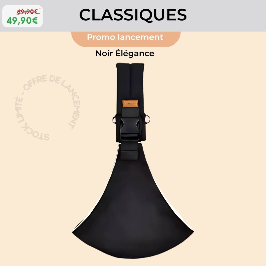 Porte-bébé d’appoint | le + rapide & confortable du marché