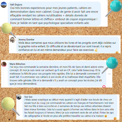 CAHIER D’EXERCICE RÉUTILISABLE | APPRENTISSAGE LUDIQUE