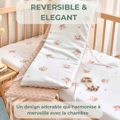 Tour de Lit Bébé | Sublimeo Confort Total – Renardeau Blanc Doux