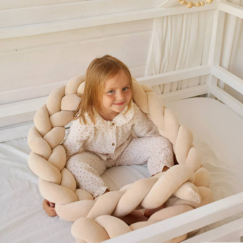Tresse de Lit |  Sublimeo Beige Pêche