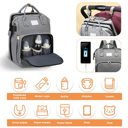 Sac à langer portatif | Berceau de voyage BabyNappy™ - Bambino